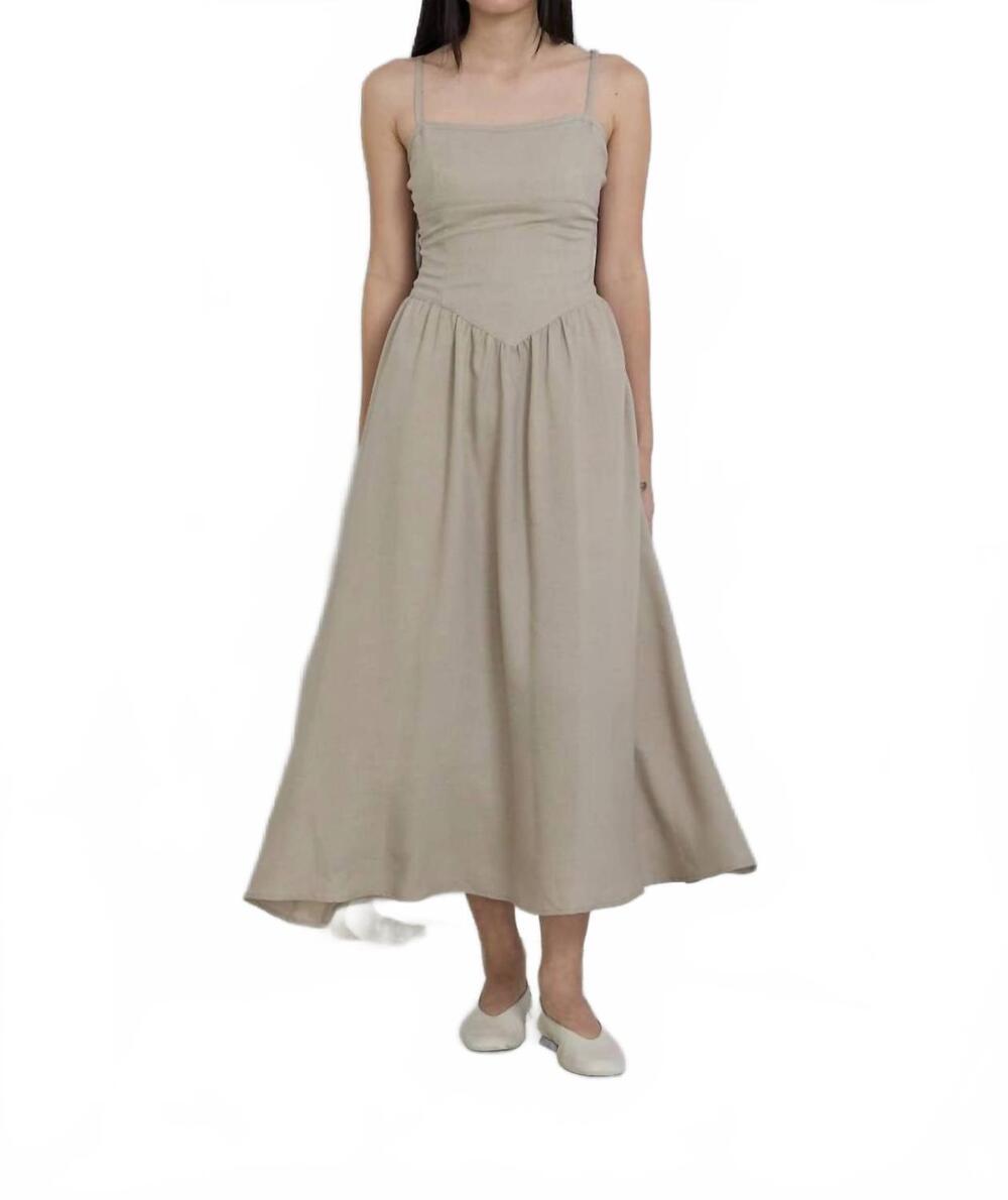 NEW MOD REF june dress in beige